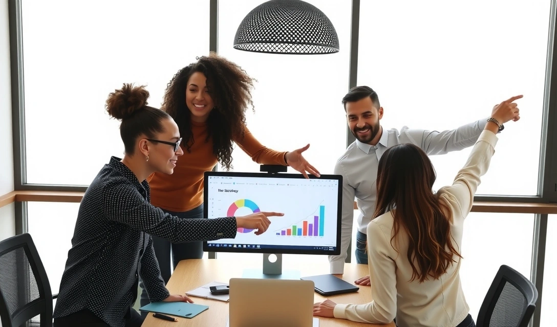 Tým leadmint s.r.o. diskutuje strategii