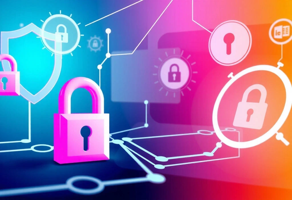 Ilustrace zabezpečení dat a soukromí